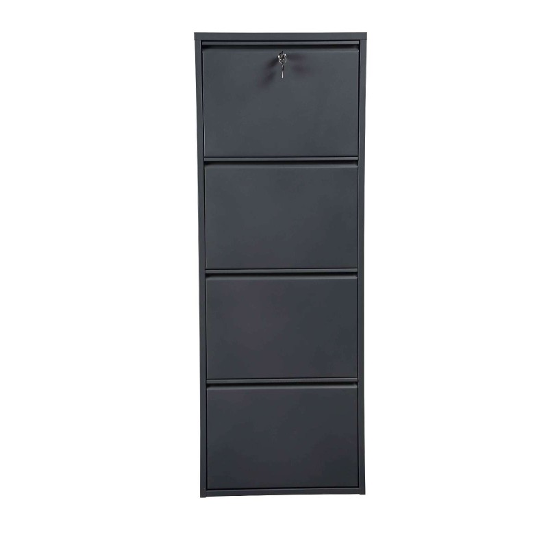 Shoe Cabinet Garda 4 - Anthracite Anthracite