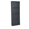 Shoe Cabinet Garda 4 - Anthracite Anthracite