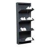 Shoe Cabinet Garda 4 - Anthracite Anthracite