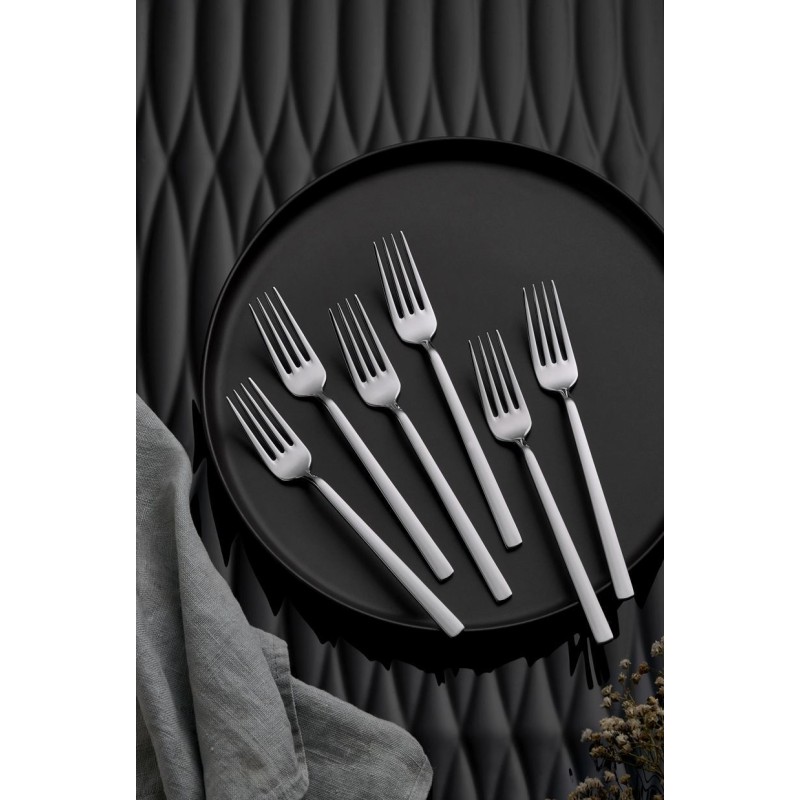 Cutlery Set (36 Pieces) Deniz36 Chrome