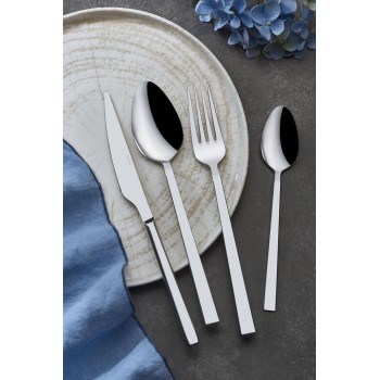 Cutlery Set (24 Pieces) Olympos24 Chrome