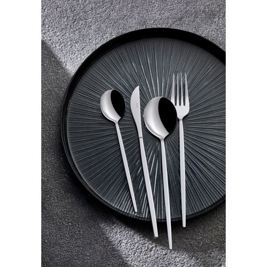 Cutlery Set (24 Pieces) Mokka24 Chrome Cutlery Set (24 Pieces) Mokka24 Chrome