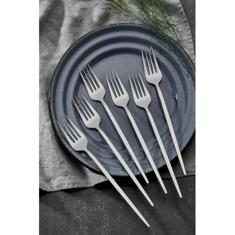 Cutlery Set (24 Pieces) Mokka24 Chrome