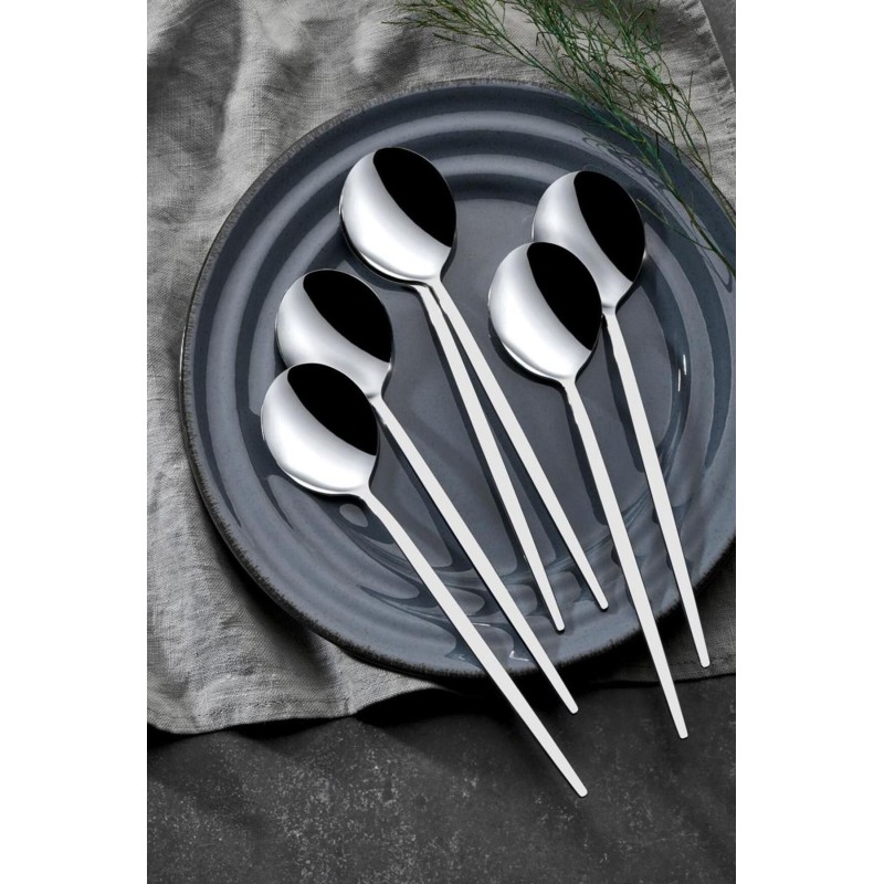 Cutlery Set (30 Pieces) Mokk30 Chrome
