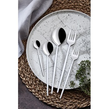 Cutlery Set (30 Pieces) Mokk30 Chrome