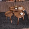 Coffee Table Set Alvin - Walnut Walnut