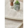 Coffee Table Set Alvin - Travertine Travertine