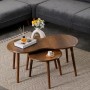 Coffee Table Set Marlo - Walnut Walnut