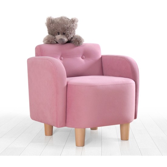 Kids Wing Chair Volie - Pink Pink
