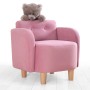 Kid's Wing Chair Volie - Pink Pink
