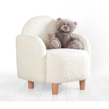 Kid's Wing Chair Moylo - White White