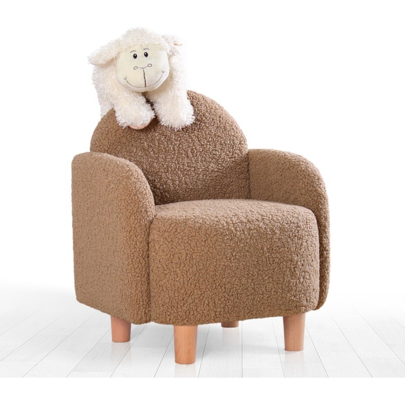 Kids Wing Chair Moylo - Coffee Coffee