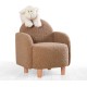Kids Wing Chair Moylo - Coffee Coffee