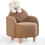 Kid's Wing Chair Moylo - Coffee Coffee