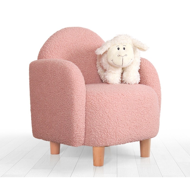 Kids Wing Chair Moylo - Pink Pink