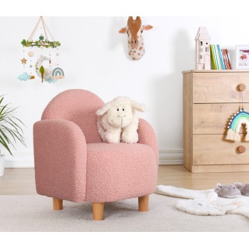 Kid's Wing Chair Moylo - Pink Pink