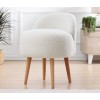 Atelier del Sofa Pouffe Rufmee - White White