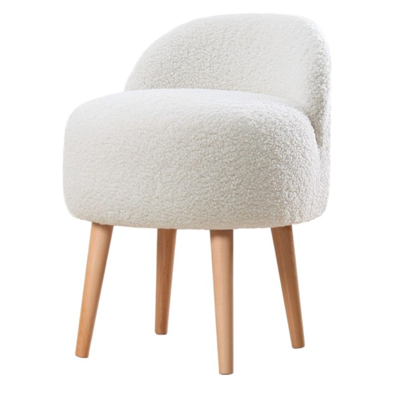Atelier del Sofa Pouffe Rufmee - White White