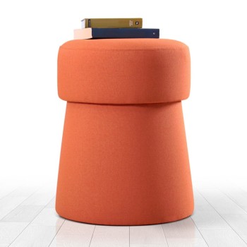 Pouffe Beans - Orange Orange