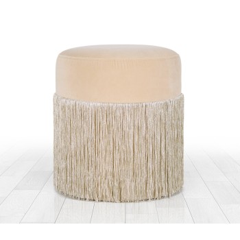 Pouffe Merkur - Cream Cream