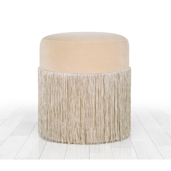 Pouffe Merkur - Cream Cream Pouffe Merkur - Cream Cream