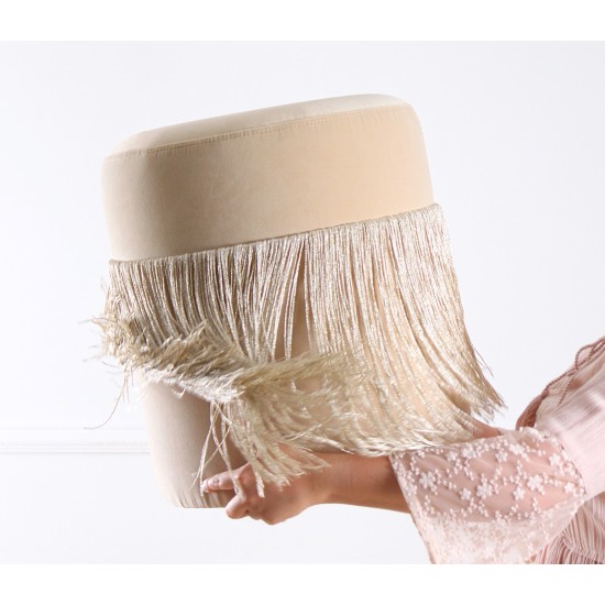 Pouffe Merkur - Cream Cream Pouffe Merkur - Cream Cream