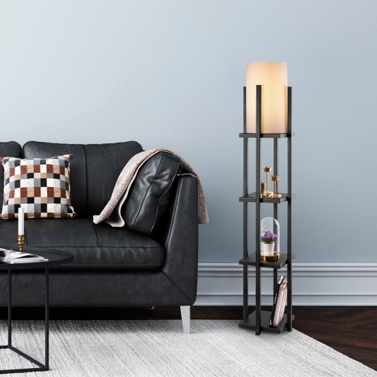 Floor Lamp 7111 - Black Black Floor Lamp 7111 - Black Black