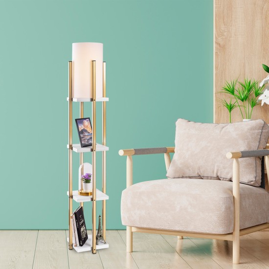 Floor Lamp 7119 - White, Gold White
Gold Floor Lamp 7119 - White, Gold White
Gold