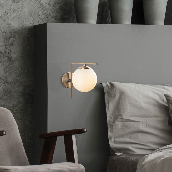 Wall Lamp 7141 - Antique Antique Opviq Wall Lamp 7141 - Antique Antique