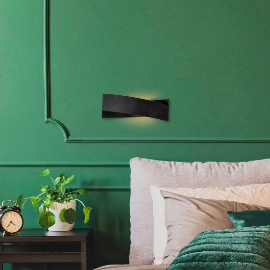 Wall Lamp 7156 - Black Black Opviq Wall Lamp 7156 - Black Black
