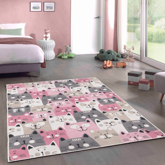 Hall Carpet (100 x 150) W1015 - Multicolor Multicolor Conceptum Hypnose Hall Carpet (100 x 150) W1015 - Multicolor Multicolor