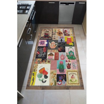 Carpet (60 x 100) W1027 - Multicolor Multicolor