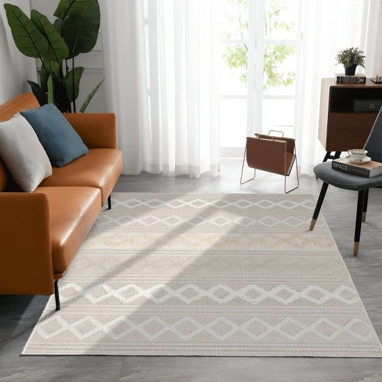 Carpet (80 x 120) W1121 - Multicolor Multicolor
