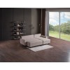 Corner Sofa-Bed Flavia - Beige Beige