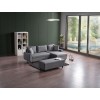 Corner Sofa-Bed Flavia - Grey Grey