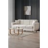 3-Seat Sofa-Bed Flavia - Beige Beige