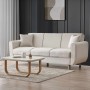 3-Seat Sofa-Bed Flavia - Beige Beige