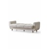 3-Seat Sofa-Bed Flavia - Beige Beige