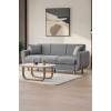3-Seat Sofa-Bed Flavia - Grey Grey