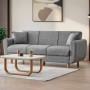 3-Seat Sofa-Bed Flavia - Grey Grey