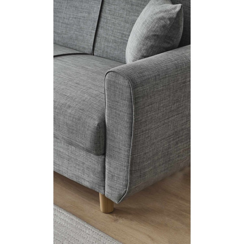 3-Seat Sofa-Bed Flavia - Grey Grey