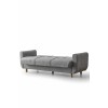 3-Seat Sofa-Bed Flavia - Grey Grey