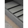 3-Seat Sofa-Bed Flavia - Dark Grey Dark Grey