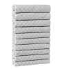 Hermia Kitchen Towel Set (10 Pieces) Lola - Grey Grey