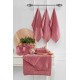 Kitchen Towel Set (10 Pieces) Lola - Red Red Hermia Kitchen Towel Set (10 Pieces) Lola - Red Red