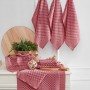 Kitchen Towel Set (10 Pieces) Lola - Red Red