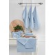 Kitchen Towel Set (10 Pieces) Lola - Light Blue Light Blue Hermia Kitchen Towel Set (10 Pieces) Lola - Light Blue Light Blue