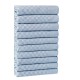 Kitchen Towel Set (10 Pieces) Lola - Light Blue Light Blue Hermia Kitchen Towel Set (10 Pieces) Lola - Light Blue Light Blue
