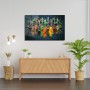 Decorative Tempered Glass Painting 0464 - 72 x 46 Multicolor