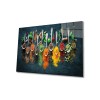 Wallxpert Decorative Tempered Glass Painting 0464 - 72 x 46 Multicolor